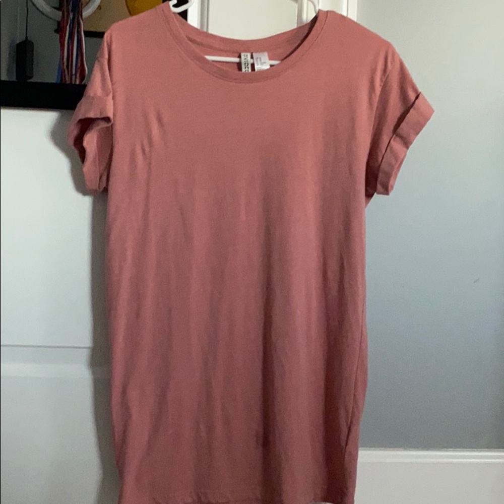 Pink long shirt